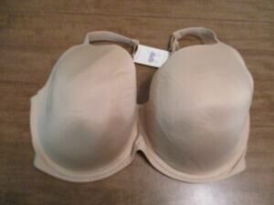 CACIQUE COOLING FRENCH FULL COVERAGE BRA NUDE SIZE 40H